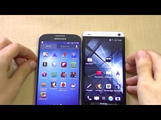 samsung galaxy s4 vs htc one. battle of equal opinion